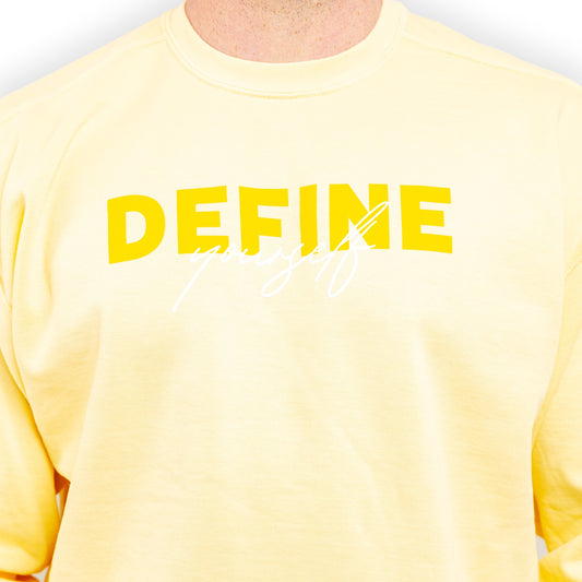 define[yourself] crewneck